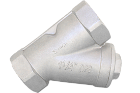 Фильтр муфтовый Y-тип нержавеющий, AISI304 DN32 (1_1/4"), (CF8...